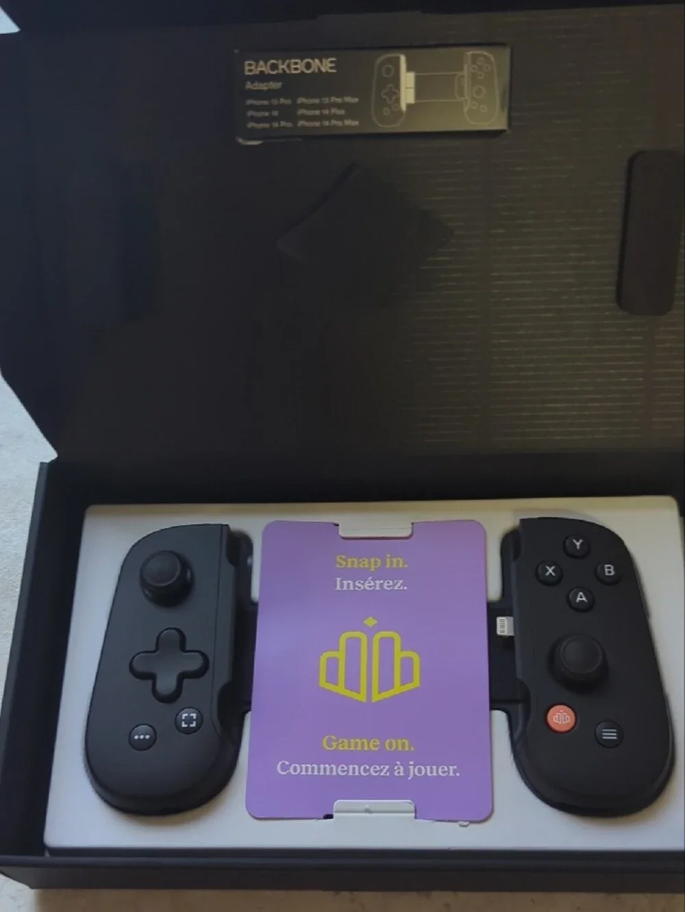 Backbone Mobile Gaming Controller - Black For iPhone
